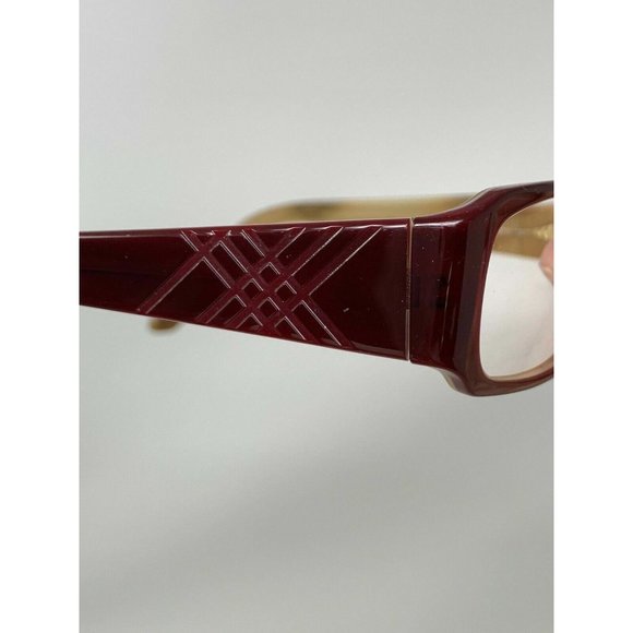 Burberry Eyeglasses B2043 3075 Frames 50 [] 15 130 Italy Flex Hinges - Picture 6 of 12